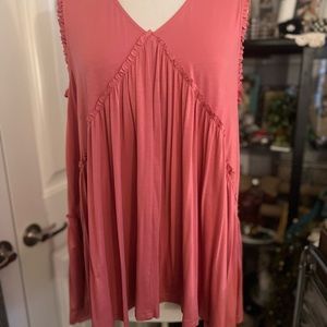 Cute ruffled babydoll tunic